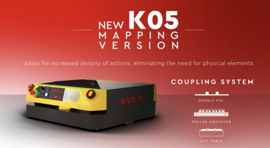 Enhanced Mapping Boosts Kivnon K05 Robots for Material Handling